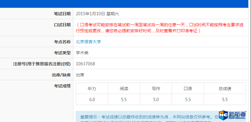 雅思四个5